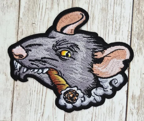 Cigar smoking cartoon rat - cigar,