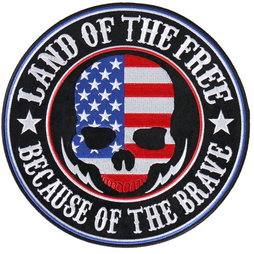 Land the free - free, skull