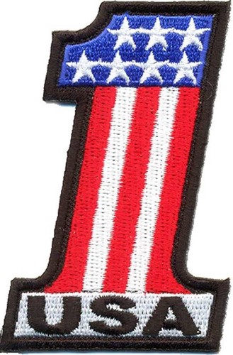 Number one usa flag - one,
